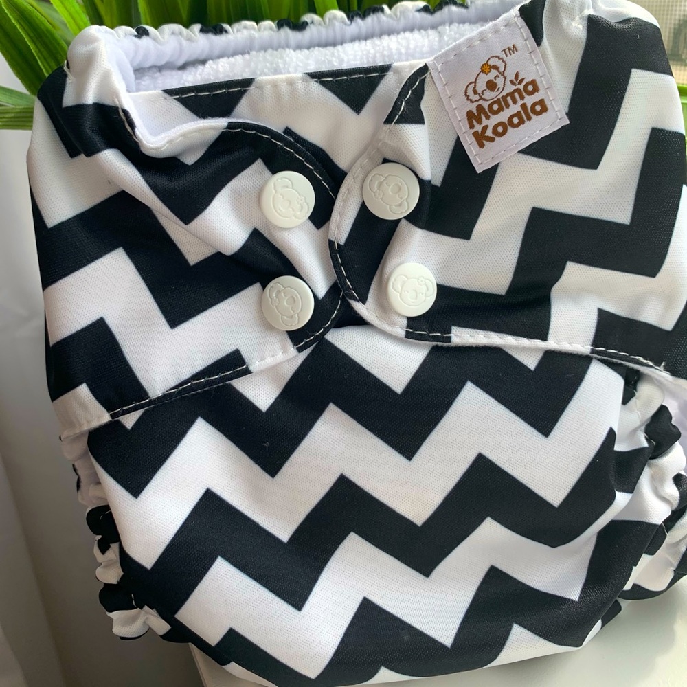 Mama Koala cloth diaper one size with two inserts